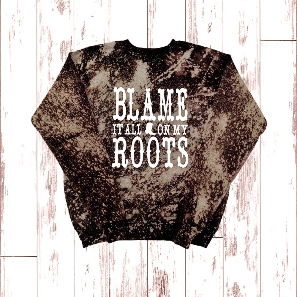 Women’s Bleached Sweatshirt